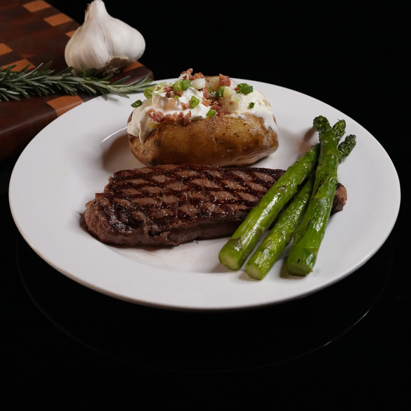 NY STRIP STEAK DINNER
